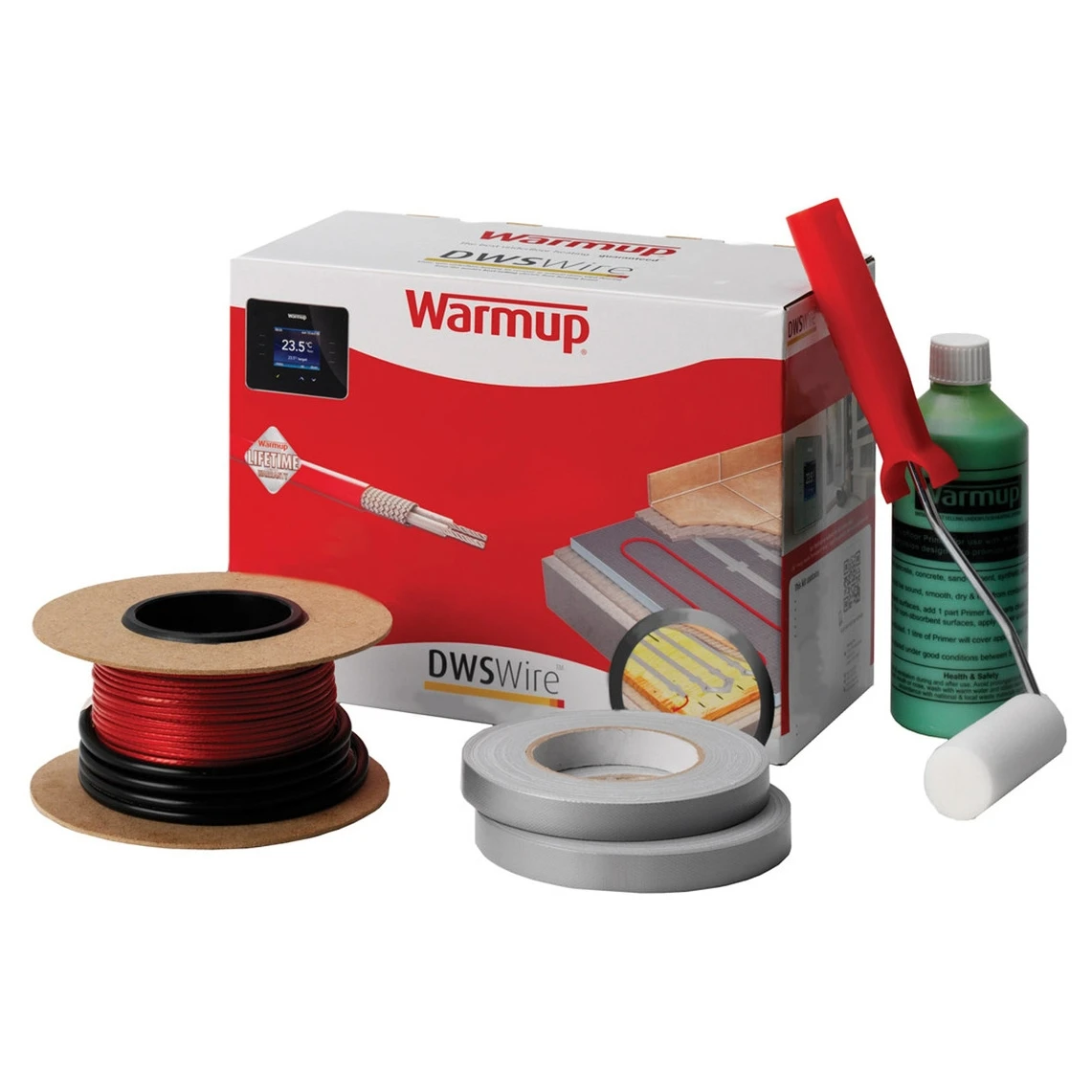 Warmup Dual Wire Under-Tile Heater 800 Watts 1 Warmup Dual Wire Under-Tile Heater 800 Watts