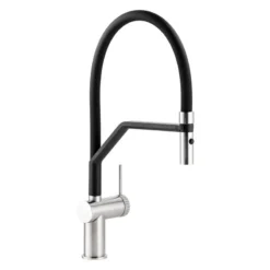 Abode Fraction Semi-Professional Kitchen Mixer Brushed Nickel