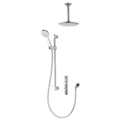 Aqualisa ISystem Smart Concealed With Adjustable & Wall Heads (Gravity Pumped)