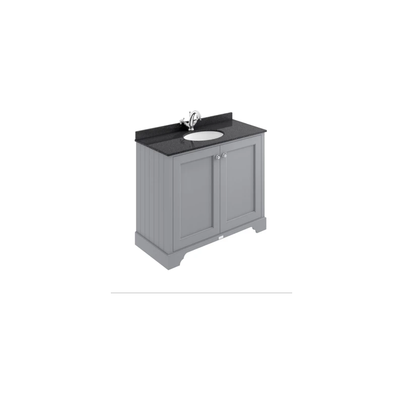 Bayswater 1000mm 2 Door Basin Cabinet Grey 1 Bayswater 1000mm 2 Door Basin Cabinet Grey