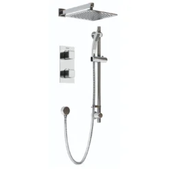Bristan Cobalt Recessed Concealed Dual Control Shower Pack
