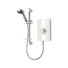 Triton Aspirante 8.5kW Contemporary Electric Shower White Gloss