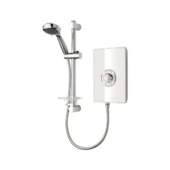 Triton Aspirante 9.5kW Contemporary Electric Shower White Gloss