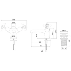 Home Bathroom -Home Bathroom burlington cl6qtgold 2