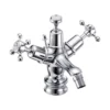 Burlington Claremont Regent Bidet Mixer With Pop-Up Waste