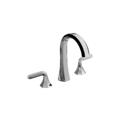 Cifial Hexa Lever 3 Hole Deck Basin Mixer Chrome