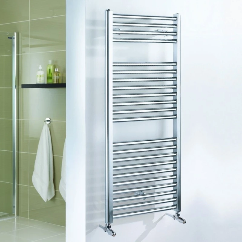 Essential Standard Towel Warmer Straight 1430x500mm Chrome 2 Essential Standard Towel Warmer Straight 1430x500mm Chrome - Image 2