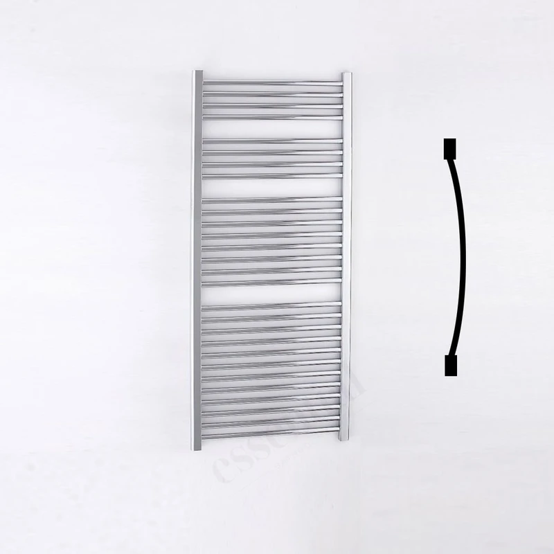 Essential Standard Towel Warmer Curved 1430x600mm Chrome 1 Essential Standard Towel Warmer Curved 1430x600mm Chrome