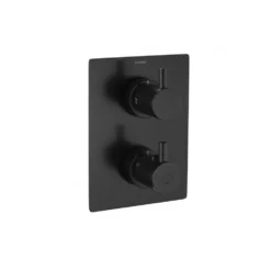 Flova Levo Matt Black Square 3-Way Trim Kit Only