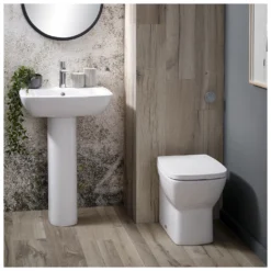 Frontline Aqua Piccolo Back To Wall Cloakroom Suite