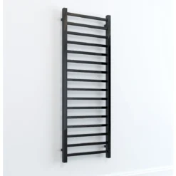 Frontline Onyx Black Nickel Heated Towel Rail 1600x500mm