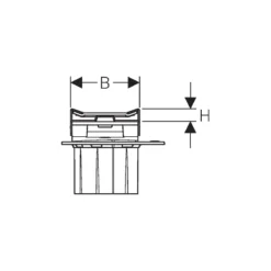 Geberit Shower Channel CleanLine20 90cm Polished/Brushed Metal -Home Bathroom geberit 154450ks1 3