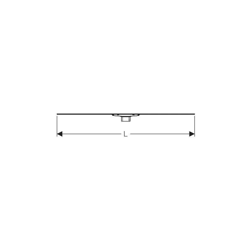 Geberit Shower Channel CleanLine60 90cm Thin For Customisation 2 Geberit Shower Channel CleanLine60 90cm Thin For Customisation - Image 2