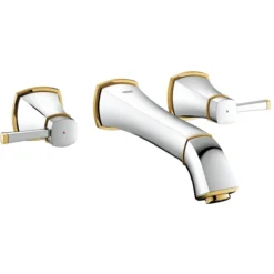 Grohe Grandera Wall Basin Mixer 1/2″ Medium 20415 Chrome/Gold