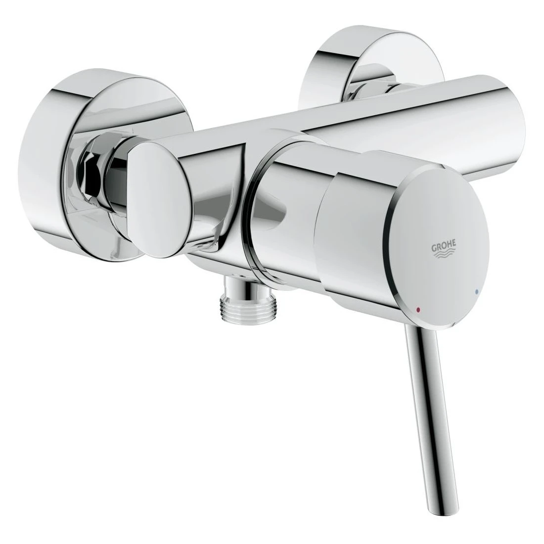 Grohe Concetto Single-Lever Wall Mounted Shower Mixer 1/2″ 32210 1 Grohe Concetto Single-Lever Wall Mounted Shower Mixer 1/2″ 32210