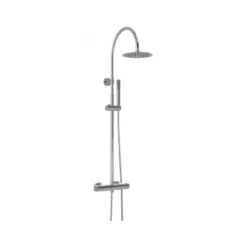 Hudson Reed Luxury Round Thermostatic Bar Valve & Shower Kit