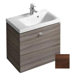 Ideal Standard Concept Space 600mm Wall Unit Left E0314 Walnut