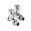 Inta 15mm Straight Minimalistic Chrome Radiator Valve