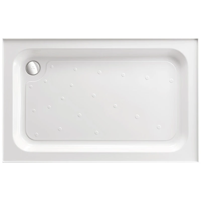 Just Trays Merlin 1000x700mm Rectangular Shower Tray 4 Upstands 1 Just Trays Merlin 1000x700mm Rectangular Shower Tray 4 Upstands
