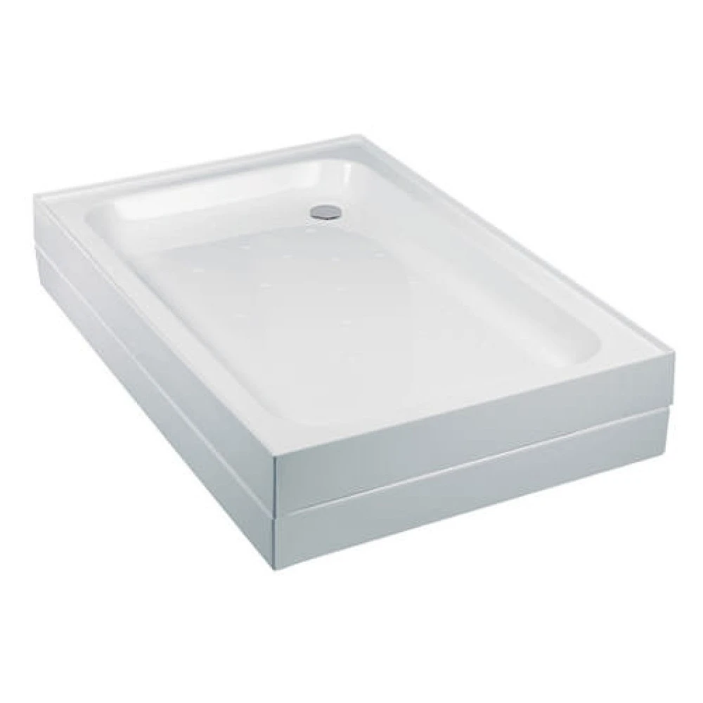 Just Trays Merlin 1000x700mm Rectangular Shower Tray 4 Upstands 3 Just Trays Merlin 1000x700mm Rectangular Shower Tray 4 Upstands - Image 3
