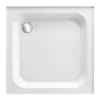Just Trays Merlin 800mm Square Shower Tray 4 Upstands