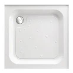 Just Trays Merlin 800mm Square Shower Tray 4 Upstands