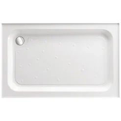 Just Trays Merlin 900x700mm Rectangular Shower Tray 4 Upstands