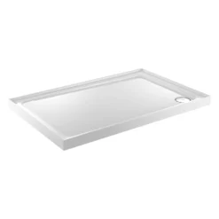 Just Trays Fusion 1400x800mm Shower Tray 3 Upstands LH