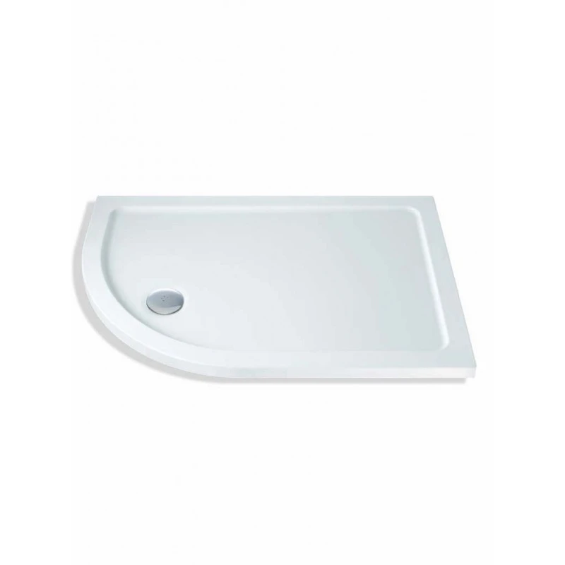 MX Elements 1200 X 760mm Offset Quad Left Shower Tray & Waste 1 MX Elements 1200 X 760mm Offset Quad Left Shower Tray & Waste