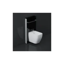 RAK Obelisk Cistern Cabinet For Wall Hung Bidet Black