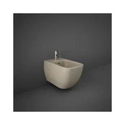 RAK Feeling Wall Hung Bidet Matt Cappuccino