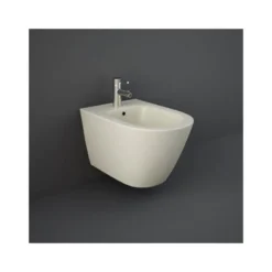 RAK Feeling Rimless Wall Hung Bidet Matt Greige