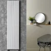 Redroom SuperNovar White Vertical 1800x592mm Single Panel Radiator