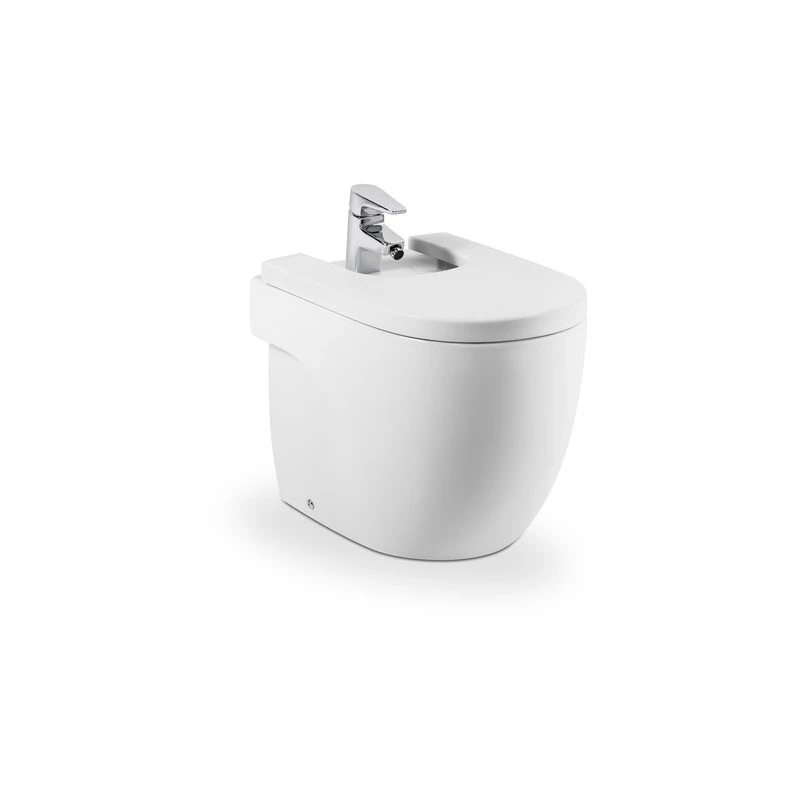 Roca Meridian-N Compact Floor-Standing Bidet Back-To-Wall 1 Roca Meridian-N Compact Floor-Standing Bidet Back-To-Wall