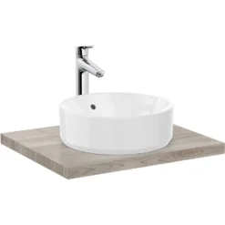 Roca Savana Water Resistant Countertop For Basin 600mm City Oak