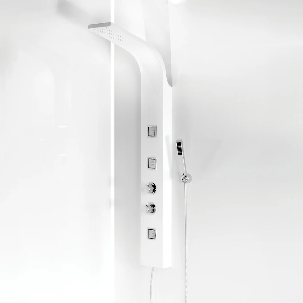 Synergy Aluwhi White Shower Tower 2 Synergy Aluwhi White Shower Tower - Image 2