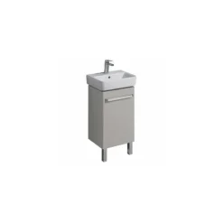 Twyford E200 Vanity Unit For Washbasin 450×340 Grey -Home Bathroom twyford e20172gy 3