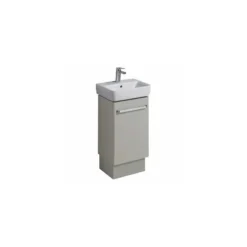 Twyford E200 Vanity Unit For Washbasin 450×340 Grey -Home Bathroom twyford e20172gy 4